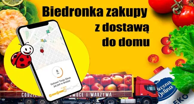 biedronka zakupy z dostawą
